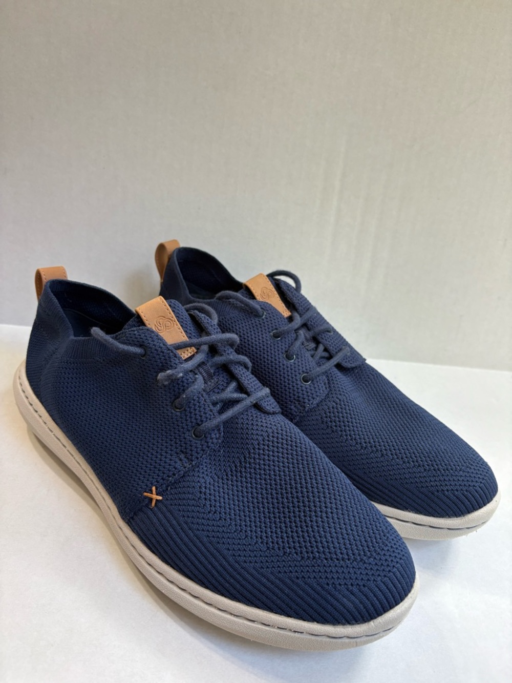 Clarks Cloudsteppers Step Urban Mix Navy Blue Mesh Lace Up Shoes Men's Size 9.5